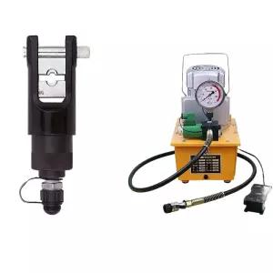 유압 압착기 초고압 전동 충전식 프레스 터미널 벨브 크림핑 공구