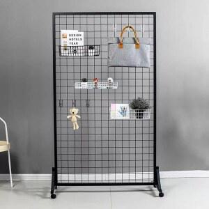 철망 파티션 벽걸이 디스플레이 진열대 전시 메쉬망 철망파티션