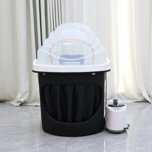 신성 히팅 헤드 SPA 물 순환 샴푸대 미용실 장비 (연기 기계 및 커버 포함)