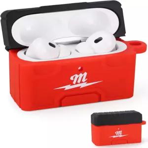 밀워키 팩아웃용 에어팟 프로 1 2 케이스 - 보호 커버 크리에이티브 툴박스 스타일 실리콘