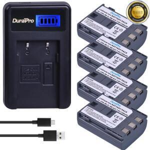 DuraPro NB-2L 배터리 +LCD 충전기 캐논 EOS 400D S80 350D G7 G9 Z1 DC420 HV20 HG1용