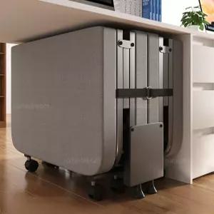 더류현 이동가능한 접이식 사무실 낮잠 침대 성인용 간편 접이식침대