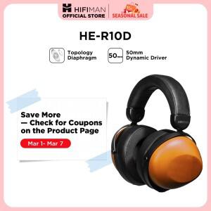 HIFIMAN HE-R10D 다이나믹 토폴로지 드라이버 가정용, 스튜디오 및 녹음용 클로즈백 오버이어 헤드폰 - 유