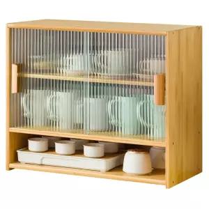 주방 그릇장 찬장 커피장 유리장 원목 수납장 컵보드 렌지대 정리