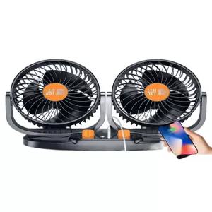 차량용 선풍기 듀얼 서큘레이터 트럭 12V 화물차 24V 자동차