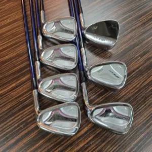 중고 여성용) 미즈노 JPX800 포지드 6-P,AS/7 L강도 중고 아이언세트//A240326