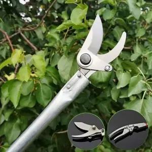그립감 좋은 핸들 전지가위 원예 스틸 고지 가위 2.5m