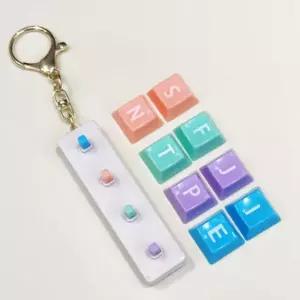 나만의 만들기 기계식 세트 커스텀 키보드 키캡 DIY 가방 키링 장식용