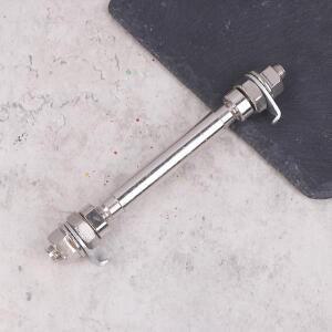 자전거 베어링 샤프트 앞뒤 휠 허브 액슬 솔리드 레버 스핀들 변속 리어 180MM 프론트 전면