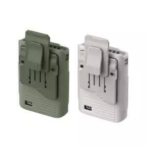 크레모아 클립팬 슬라이드 BLDC 저소음 선풍기 무선 캠핑 휴대용 탁상용 카키 라이트그레이