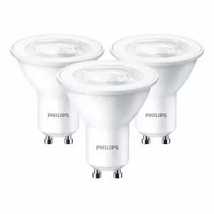 필립스 에센셜 GU10 LED전구 4.5W 865 주광색, 3개