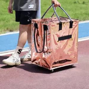 바퀴달린 접이식 퍼펙트 방수 장바구니 롤링 카트 이동식 핸드 쇼핑 캐리어 여행용 바구니 마트 장보기