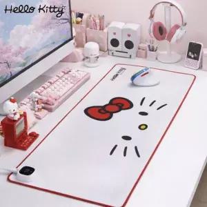 산리오 헬로키티 온열 장패드 마우스 키보드패드