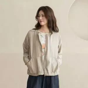 [마담4060]엄마옷 마담4060 [내추럴포엠]라운드집업 여성 데일리 자켓 -RJK2603030-..