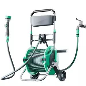 세차 이동식 마당 정원 원예 급수 물호스 미터 50M 릴호스 40M