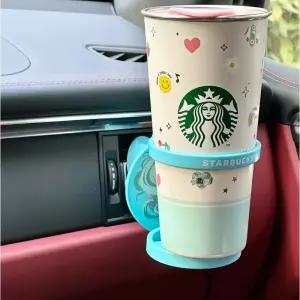 [정품] 스타벅스 중국 2023 스프링 한정수량 리워드MD 차량 송풍구 걸이형 음료 컵 텀블러 홀더 거치대
