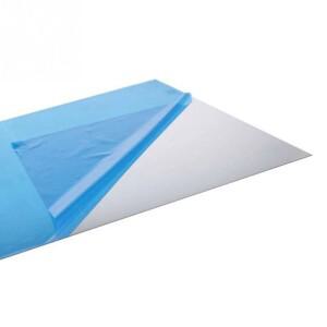 깨지지 않는 유연한 거울 시트 비유리 절단 가능 PET 플라스틱 거울 시트 대형 사이즈 프레임 없는 사각형