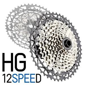 선샤인 12단 카세트 11 39 40 42t 46t 48 50 52t 스프로킷 12v 12s MTB HG 플라이휠 초경량 실버 대형