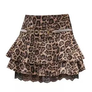 호피 스커트 라인댄스복 라틴댄스복 차밍복 연습복 살사