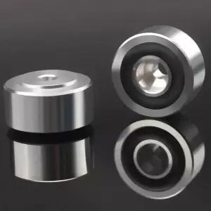 모니터스피커스탠드 거치대 HIFI 스피커 스파이크 스탠드 발 패드 알루미늄 합금 절연 흡수 충격 증폭기 베