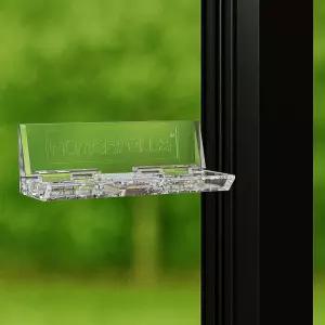 슬라이딩 유리 문 및 창문용 슬라이딩 도어락 2팩 - 안전 슬라이딩 유리 도어락