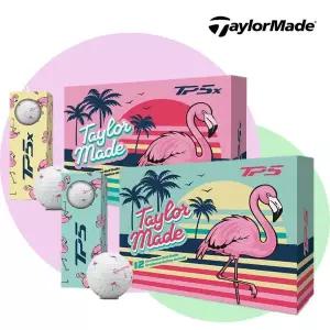 [테일러메이드](신세계 사우스시티)[T/M정품]26S/S 테일러메이드 플라밍고 골프공 TP5 / TP5X (5PCS)