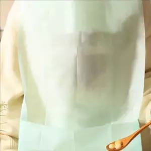 개별포장 환자 식사용 턱받이 방수 노인 식사용 턱받이 일회용 성인