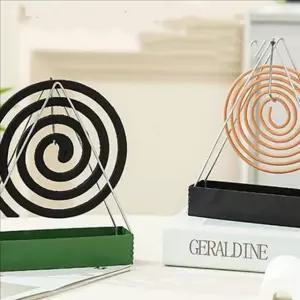 휴대용 스텐 모기향 거치대 캠핑 모기향 받침대 야외 미니 홀더 휴대용