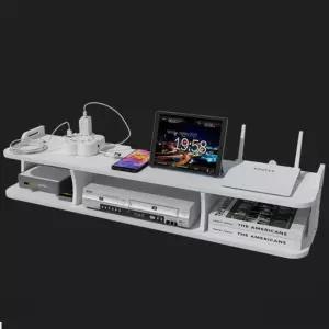 티비 선반 셋톱박스 벽걸이 티비 공유기 거치대 대형 티비 셋톱박스 벽걸이