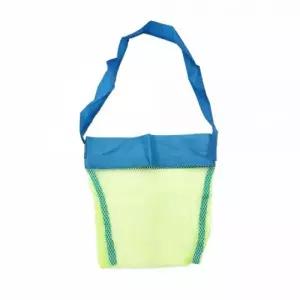 휴대용 접이식 해변 토트백 그물가방 물놀이가방 목욕가방 비치백 메쉬백