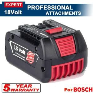 BOSCH 18V 6.0Ah 리튬 이온 배터리 GBA 4.0/5.0 Ah 전문 GSR GSB BAT609 충전식 용 고품질