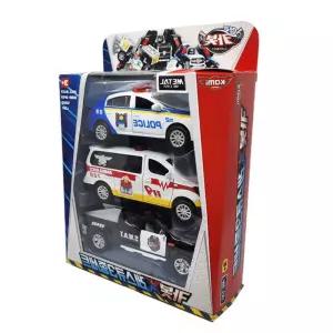 아기 자동차완구 3종 경찰차 특공대 유아 구조 앰블런스 생일선물 긴급출동