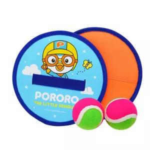 스포츠 뽀로로 찍찍이캐치볼 공잡기 실내활동 유아체육 잡기놀이 찍찍이공
