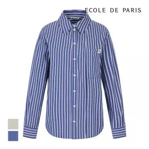 [에꼴드파리/드라로얄] 스트라이프 셔츠_RB39WBAM08Z