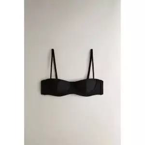 zara 자라 와이어 비치 비키니 탑 - 블랙