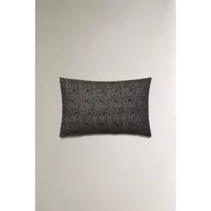 zara 자라 페이즐리 프린트 쿠션 커버 - 블루