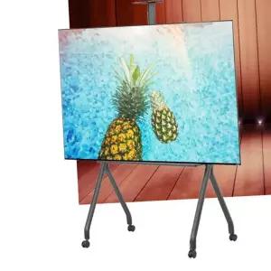 이동식 모니터 거치대 고중량 이젤형 대형 이동식 티비 스탠드 회의실