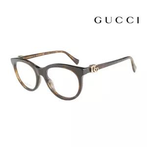 명품 안경테 GG1074O 002 라운드 뿔테 여자 남자 안경