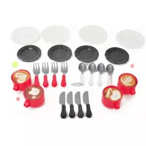 유아 소꿉놀이식기 접시 커피잔 세트 어린이집 여자아이 놀잇감