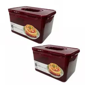 락앤락 김치통 밀폐 김장 용기 김치통 2개