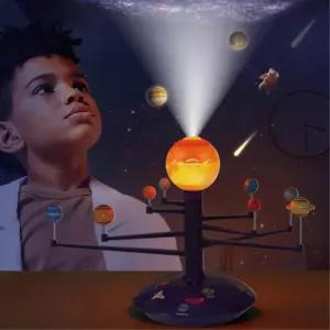 천장 빔 우주 태양계 행성 장난감 모형 남자아이 어린이 학습완구 엄마표