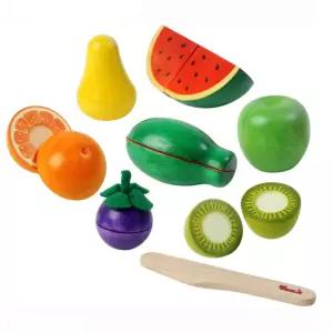 아기 소근육놀이 원목 과일 자르기 장난감 두돌 18개월 음식모형 6살 여자