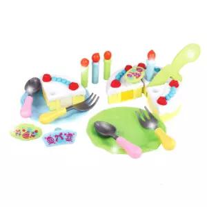 음식모형 유아 촛불 생일축하 케이크 장난감 엄마놀이 세돌 역할교구 6살