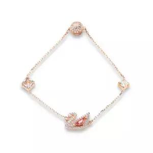 [스와로브스키] 5485876 (5472271) Swan Dazzling 핑크 스완 스몰 팔찌