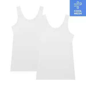 수아팜 주니어 브라 런닝 1단계 2매 쿨 메쉬 아이보리 (초등 학생 여아 속옷)