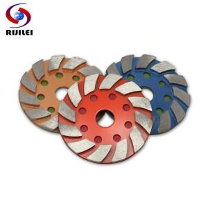 리지레이 3개입 4인치 금속 연마 패드 100mm 습식  건식 콘크리트 바닥 대리석 화강암 석재 연삭 디스크 4J