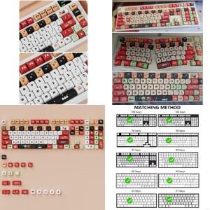 896F  테마 키캡 세트 기계식 키보드용 OQO 높이 127개
