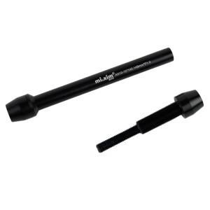 알루미늄 자전거 트레이너 스루 액슬 스큐어 12x142 148mm 실내 스포츠 나사 피치 P1 0 5 75