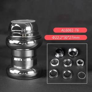 나사산 자전거 헤드셋 고정 기어 레이싱 알루미늄 합금 22.2mm 베어링 사이클링 교체 액세서리 1 인치 신