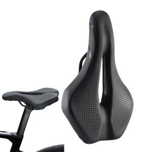 자전거 용 시트 쿠션 중공 편안한 사이클링 액세서리 도로 산용 임팩 흡수 소프트 오버 사이즈 패드